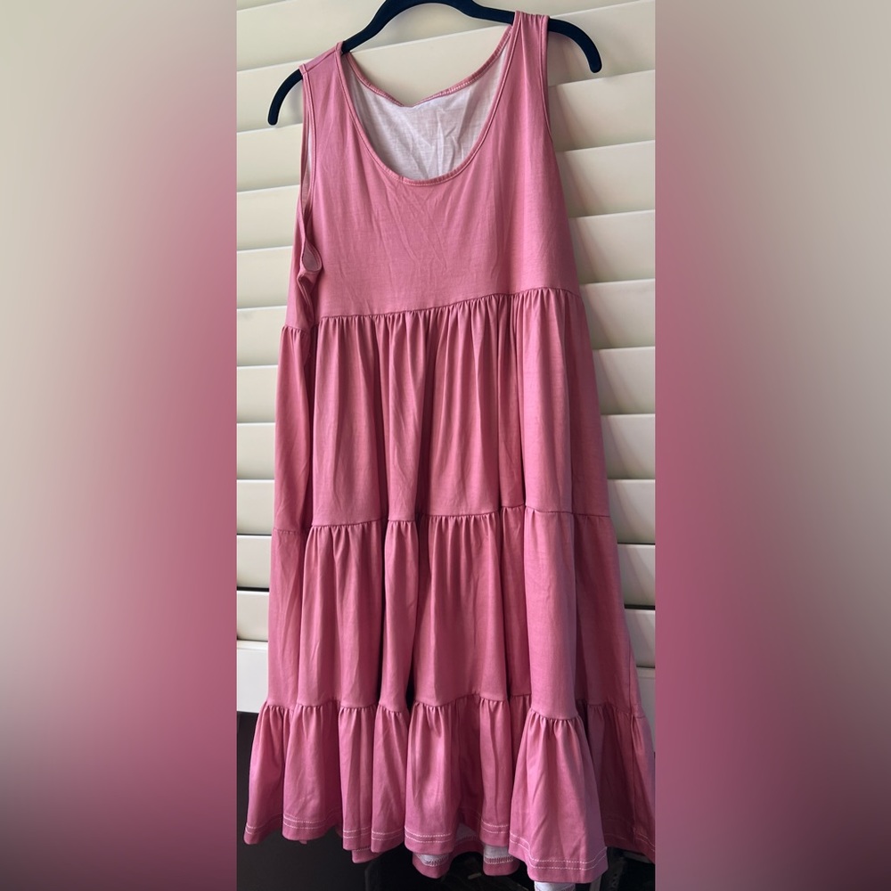 Unbranded Tank Dress - 2XL - Dusty Rose Color - NWOT